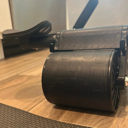 Ab Roller Wheel with Timer Automatic Rebound Elbow Support Core Exercise Equipment for Core Strengthening and Posture Improvement