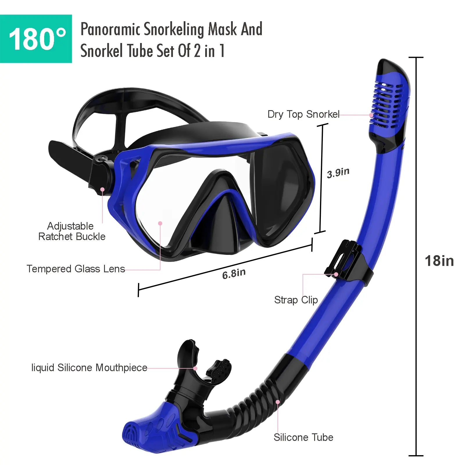 Jring Snorkeling Gear for Adults, Snorkel Mask with Top Dry Valve - Panoramic View Anti-Leak and Anti-Fog for Snorkeling, Scuba Diving, Freediving & Swimming for Men Women, Also Available as Swimming Goggles and Snorkel,Summerwins,Bathingsuitwomenset Tikt