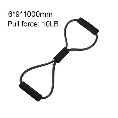 Yoga Resistance Bands Elastic Band Sports Exercise Puller 8-Shaped Chest Expander for Body Building Home Gym Fitness Equipment