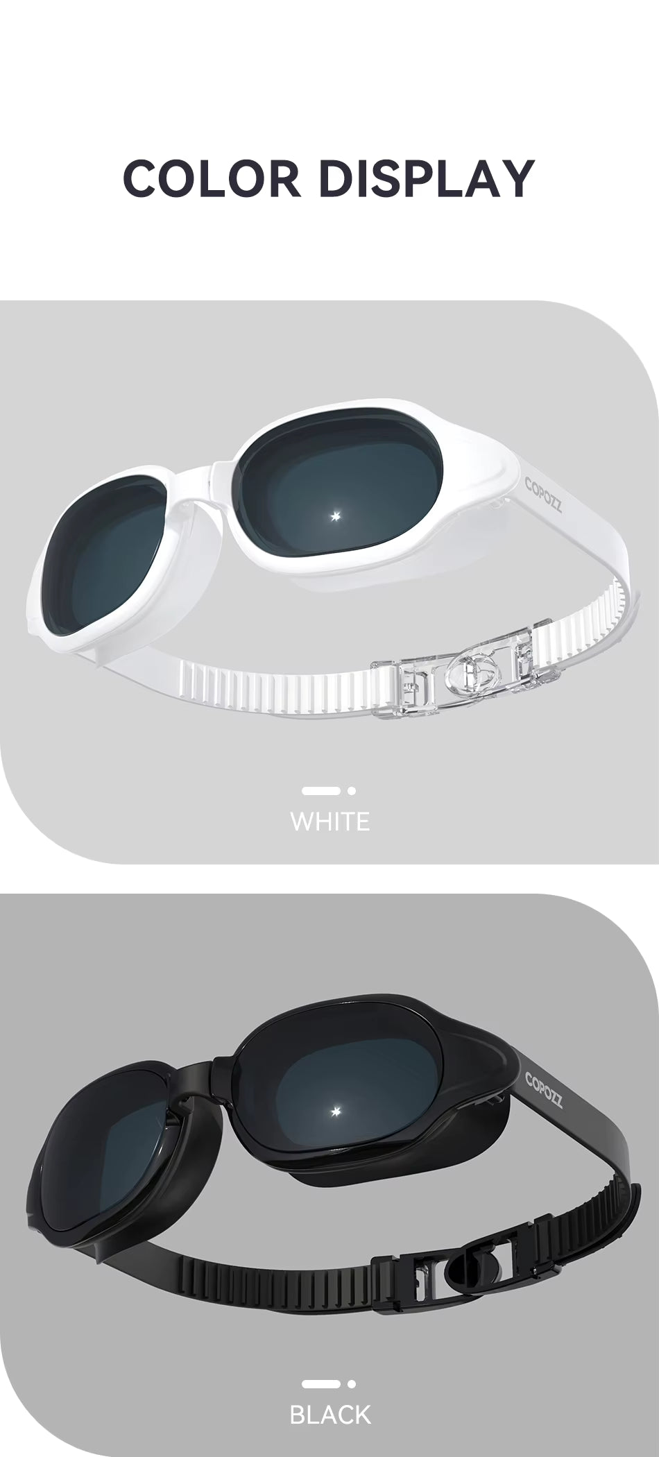 Myopia Swimming Goggles Men Women Adult Swim Goggle Professional anti Fog Pool Swimming Glass Diopter Zwembril -1.5 to -7