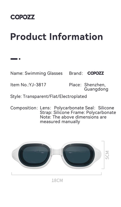 Myopia Swimming Goggles Men Women Adult Swim Goggle Professional anti Fog Pool Swimming Glass Diopter Zwembril -1.5 to -7