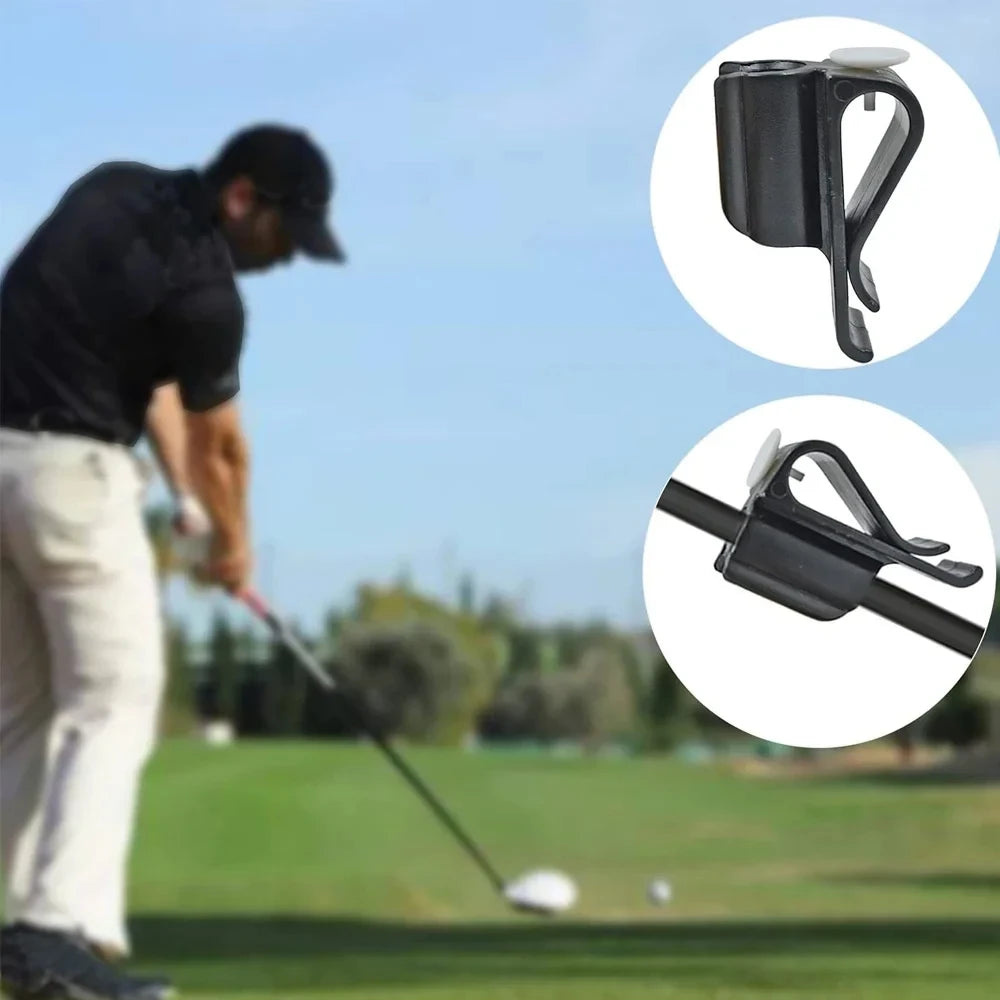 10PCS Golf Putter Holder Golf Bag Clip Fixed Golf Clubs Buckle Ball Training Aids Outdoor Sports Game Accessories Swing Trainer